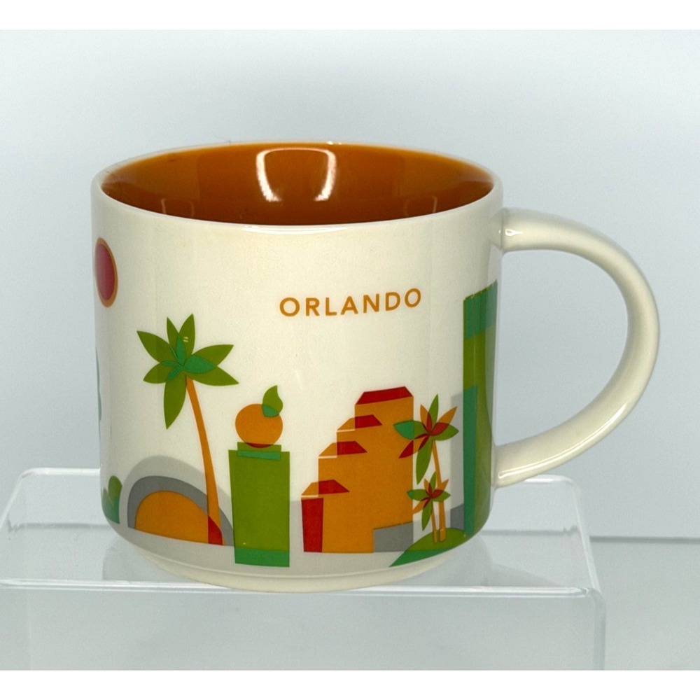 Starbucks Orlando You Are Here Series Collection 14 oz Coffee Tea Mug Cup